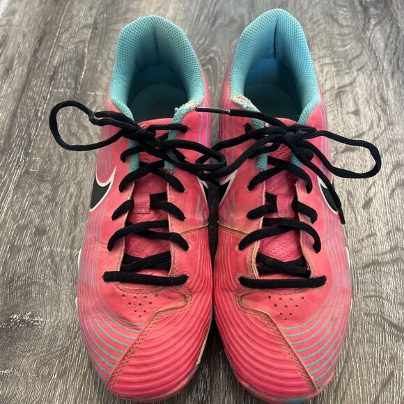 Nike Pink Hyperdiamond 3 Keystone AO7938-601 Softball Cleats Size 6Y - Picture 2 of 9
